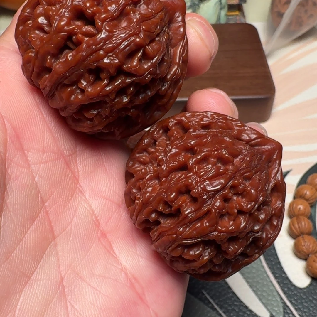 把件文玩核桃43水龙纹全品