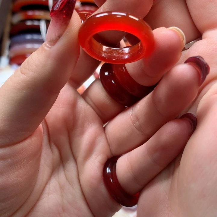 玛瑙/玉髓手镯未镶嵌树*