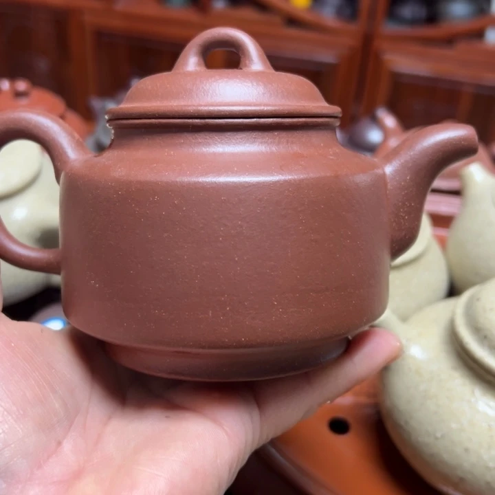 紫砂茶壶宜兴原矿紫泥