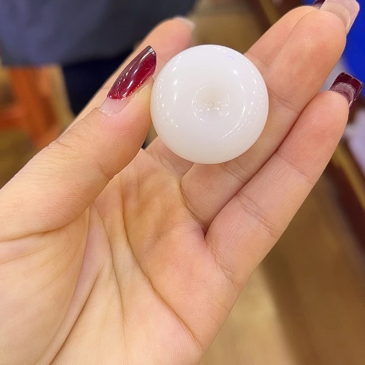 用***1和田玉未镶嵌颈饰和田玉白玉平安扣30