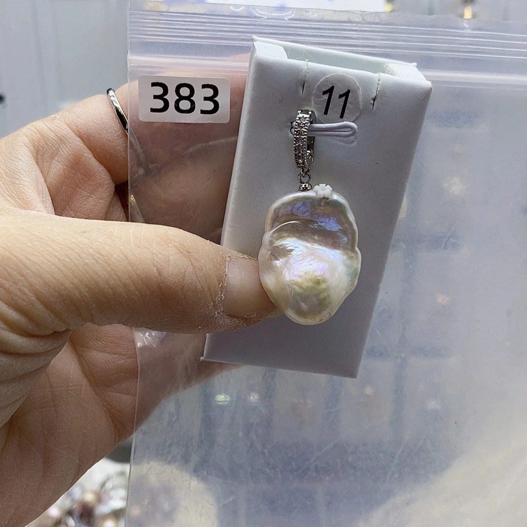 颈饰合金淡水珍珠