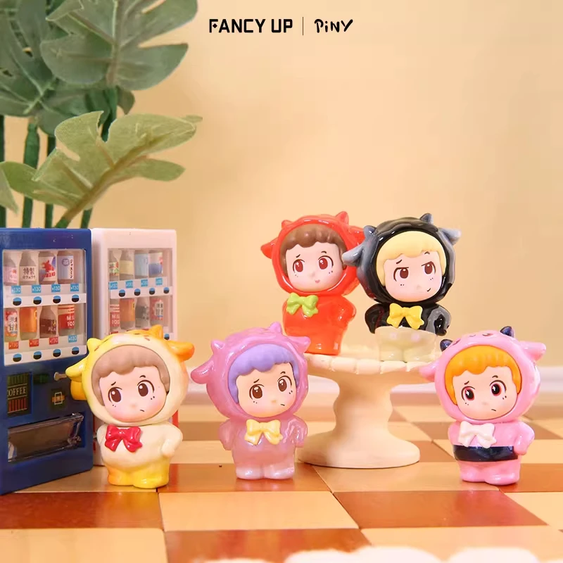 踩尾数【Piny我想我职是一只羊】萌粒可爱潮玩萌粒盲袋生日桌面摆件