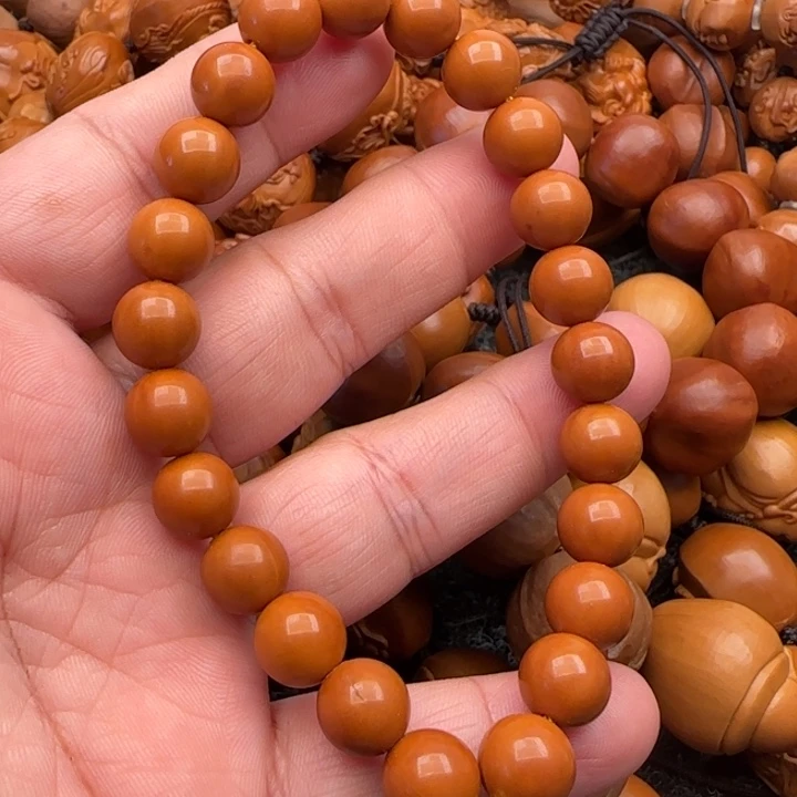 橄榄核手串F*n橄榄核雕工艺手串