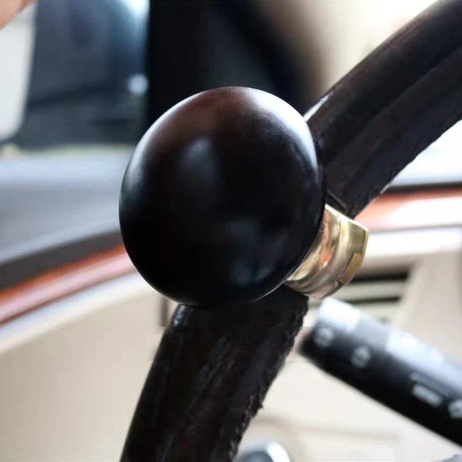 大红酸枝汽车方向盘助力球轴承式大货车辅助省力转向器c5全国备案