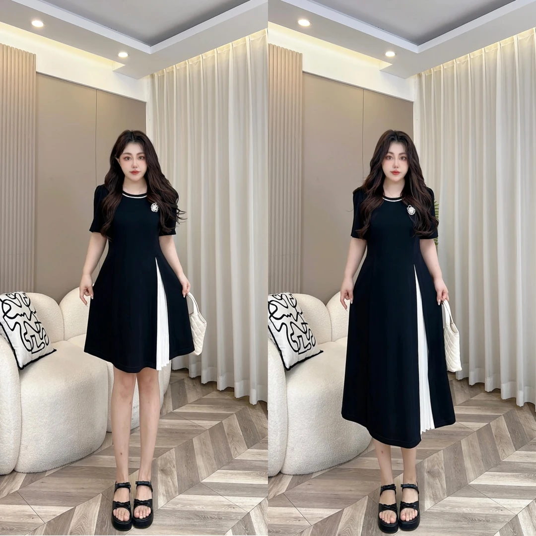 【苹果现货清清】新款宽松时尚百搭女显瘦大码连衣裙LPP61579