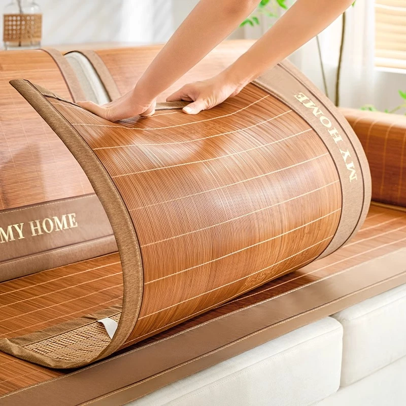 洱峰沙发凉席垫夏季竹席坐垫2025新款固定防滑沙发垫夏天冷感座垫