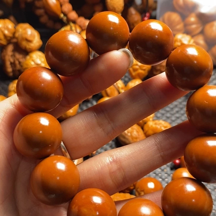 吊坠橄榄核唐**叶精品光珠