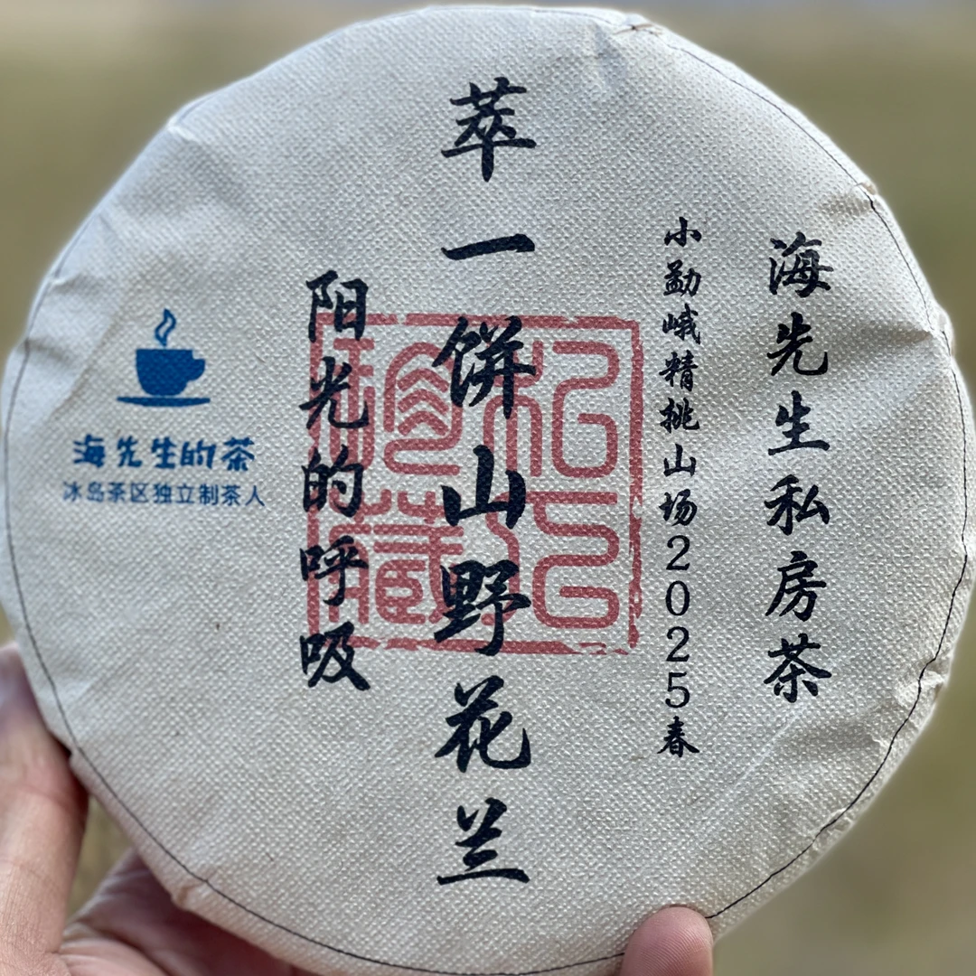 最后1饼挑采：用云南的山风与阳光萃一饼山野花兰普洱小勐峨春