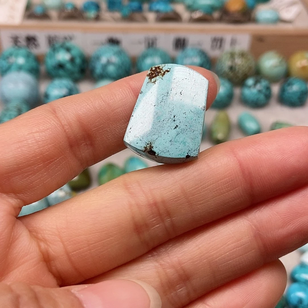 未镶嵌绿松石珠宝半成品