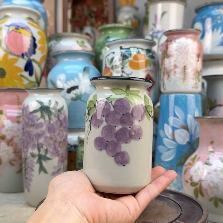 景德镇陶瓷花手绘釉下彩