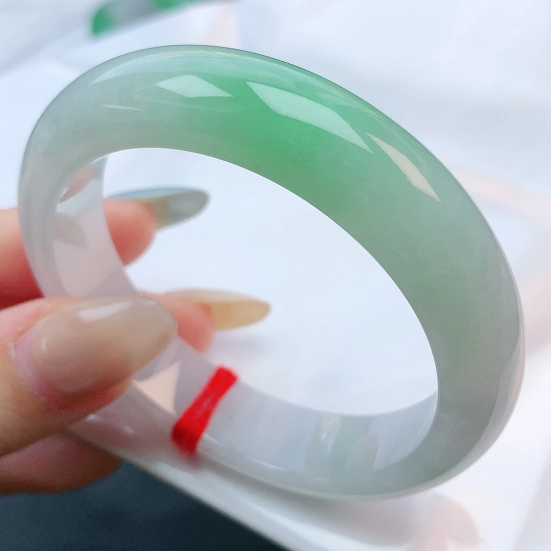 未镶嵌手镯翡翠52圈口882949