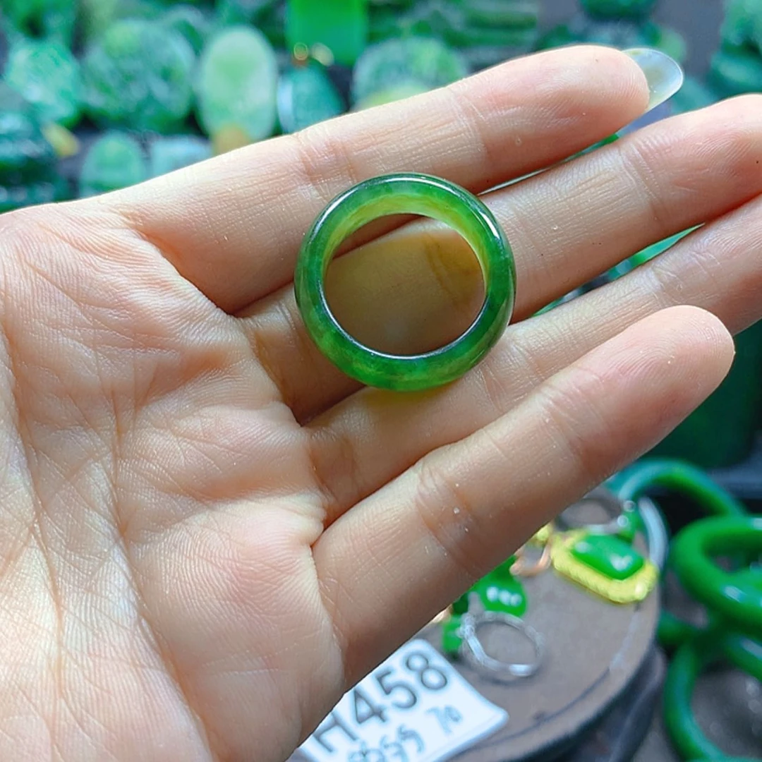 【闪购商品】和田玉（碧玉）戒指未镶嵌