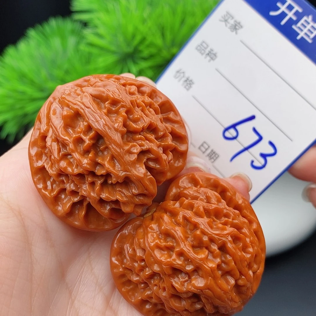 文玩核桃把件41宫灯673