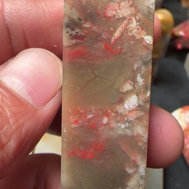 昌化石昌化鸡血石印章