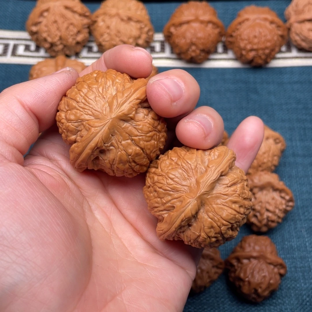 ****生文玩核桃把件42全品毕业乾隆磨