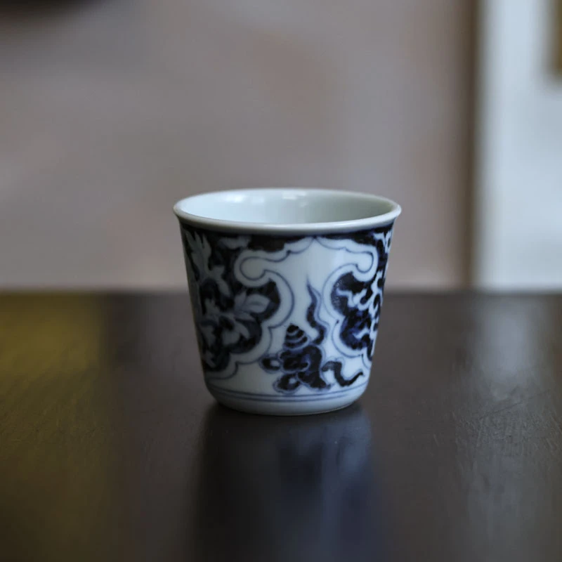 【斋居】花卉杂宝小杯（翁宿S0030）