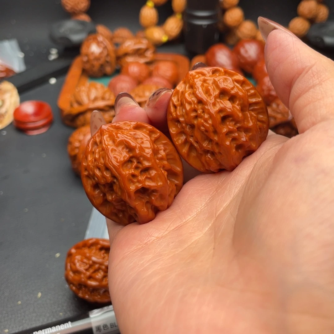 把件文玩核桃野狼