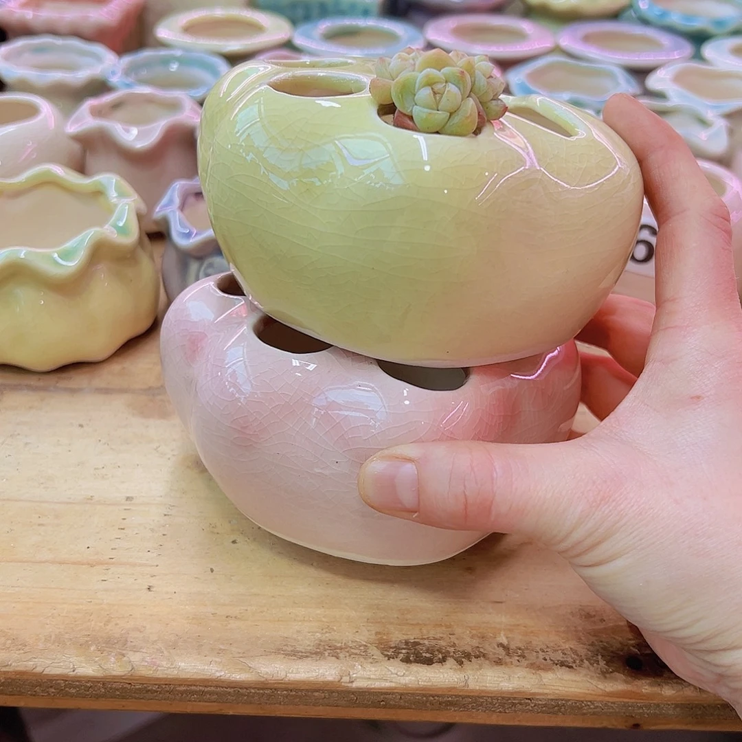 陶瓷花盆当场凑满12包邮