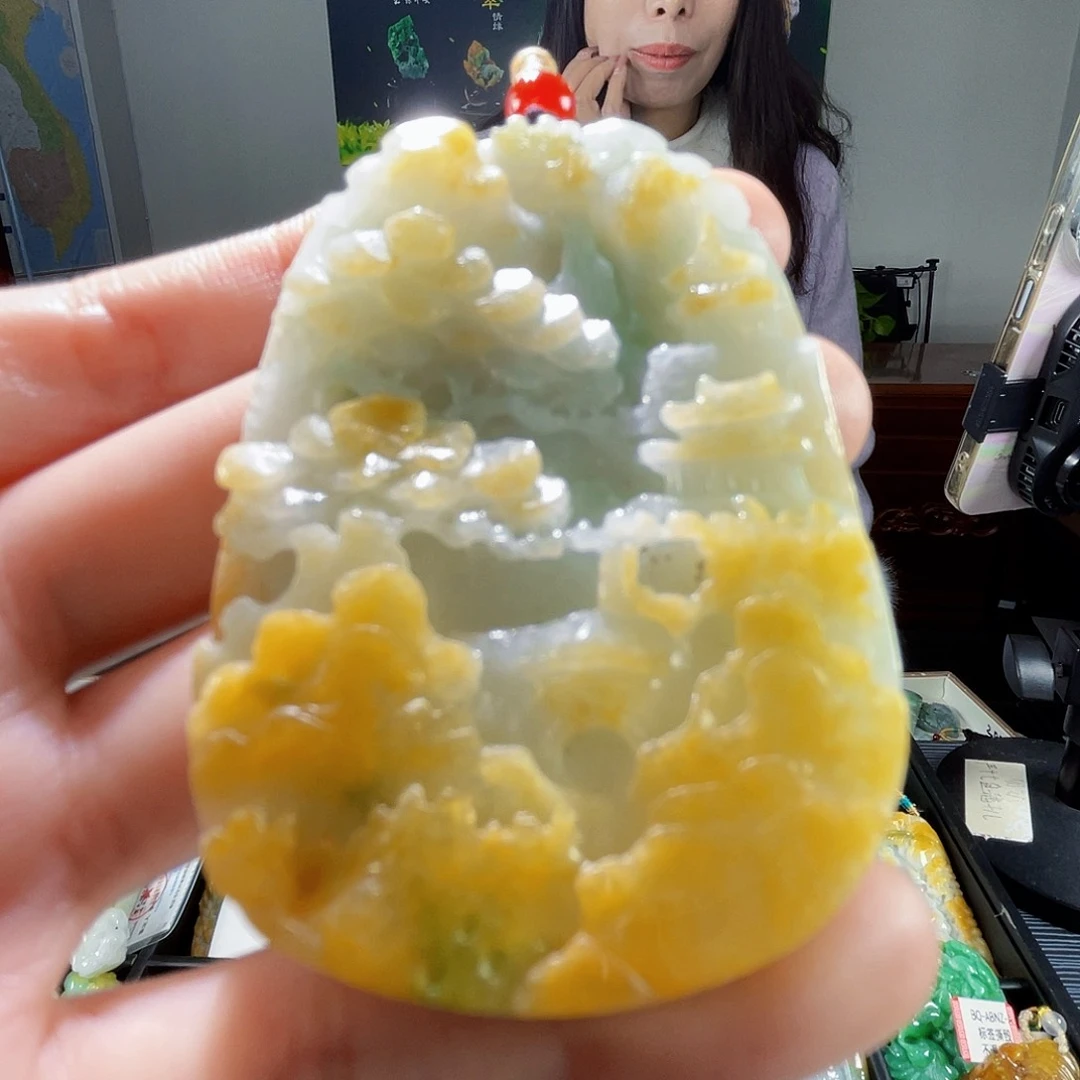 颈饰未镶嵌翡翠翡翠