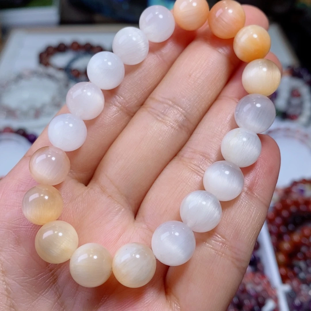 水晶手链未镶嵌兔毛
