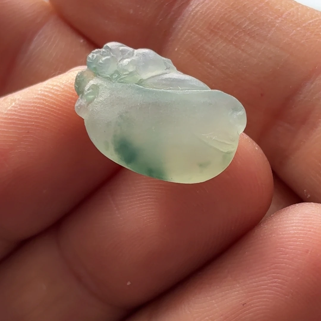 定制翡翠未镶嵌聚宝盆