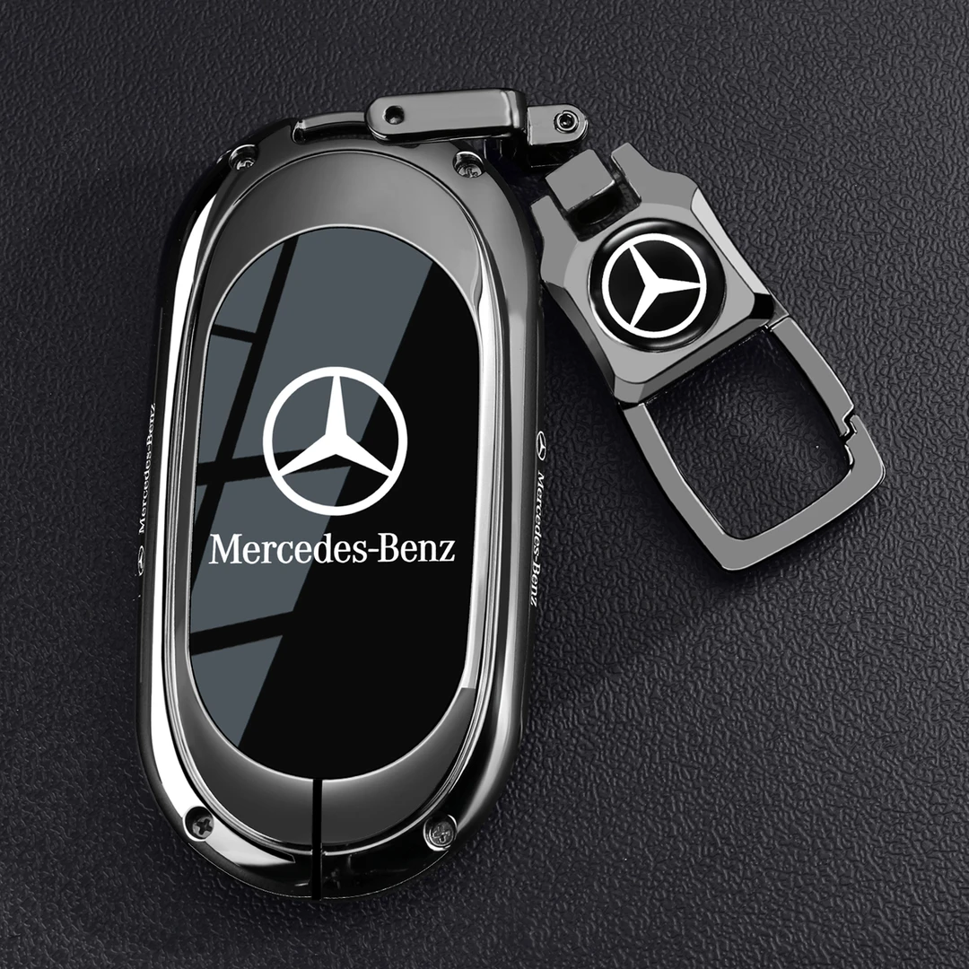 适用奔驰钥匙套E300l/E260/C260l男2025款壳GLC300L包车扣S级专用