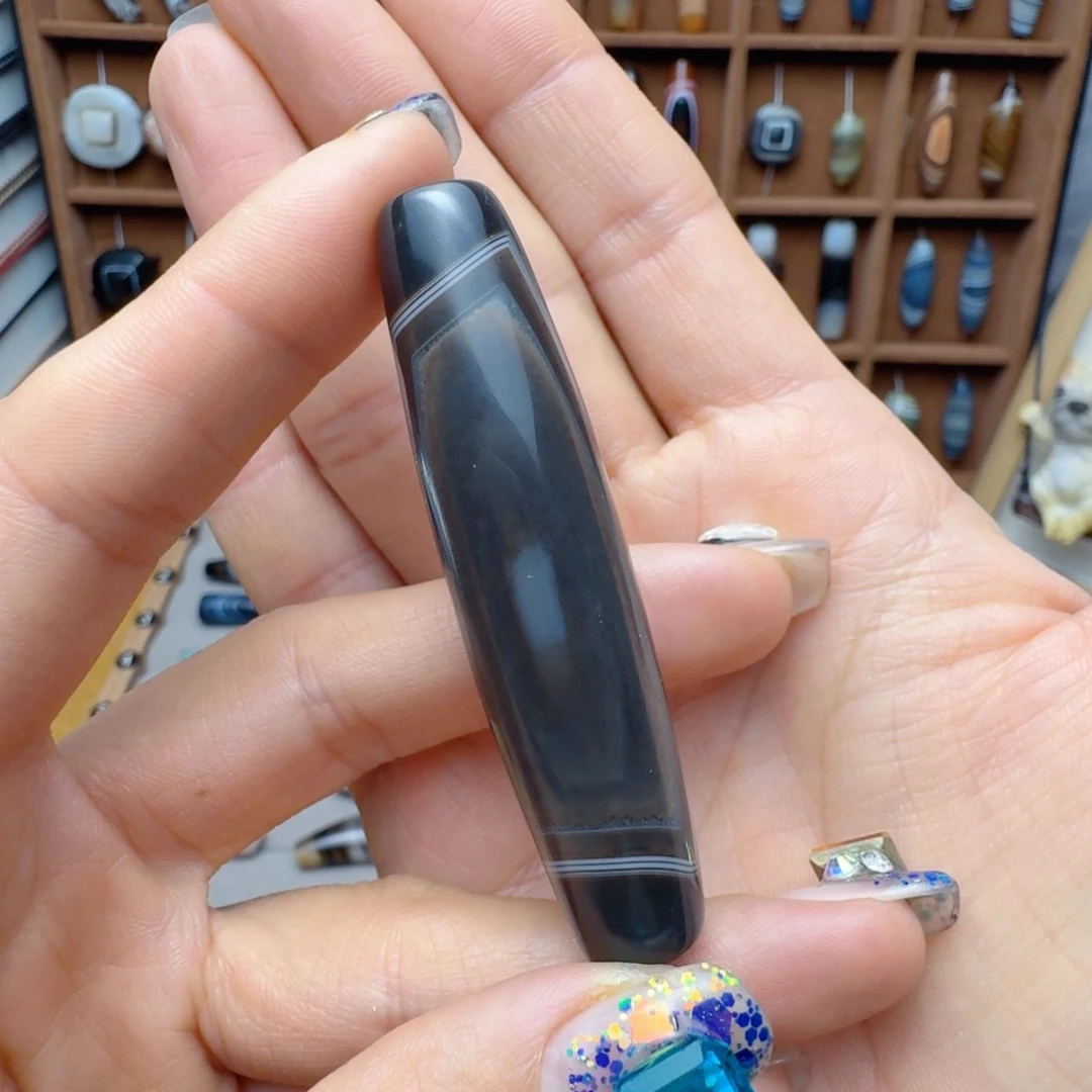 玛瑙/玉髓未镶嵌锁骨