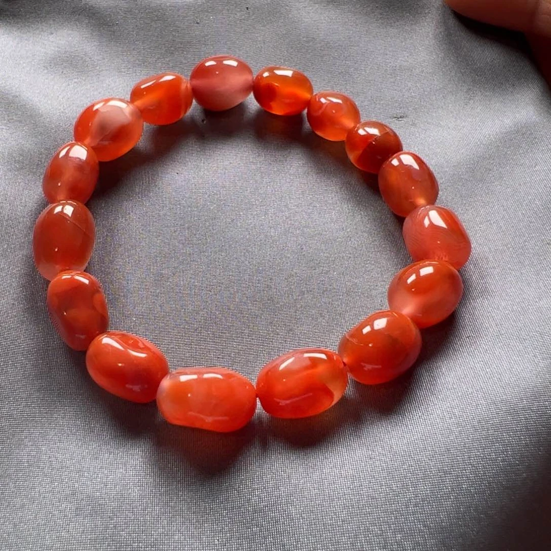 南红玛瑙手串未镶嵌太****续
