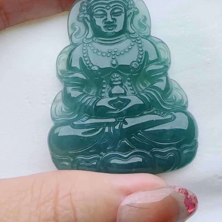 翡翠未镶嵌颈饰多样性发货天然A货翡翠