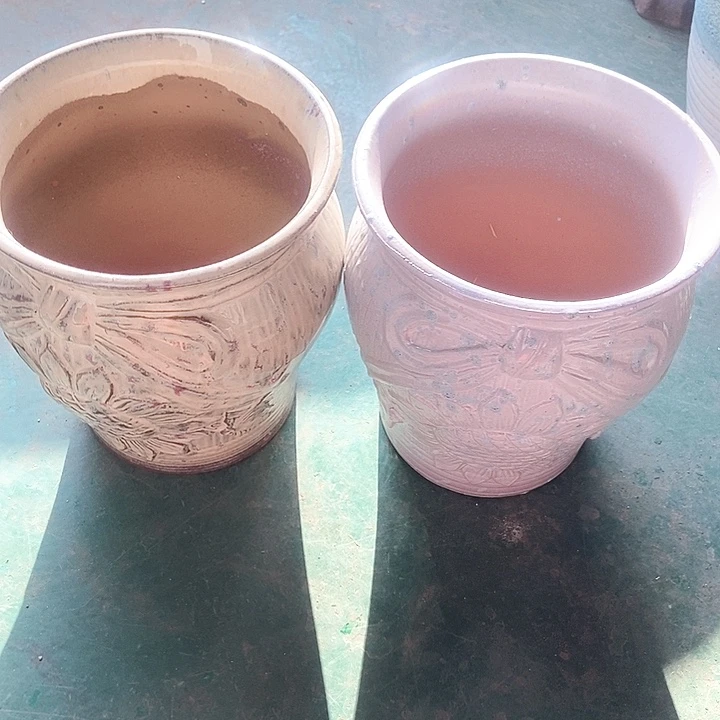 红陶口17。高20。。。。