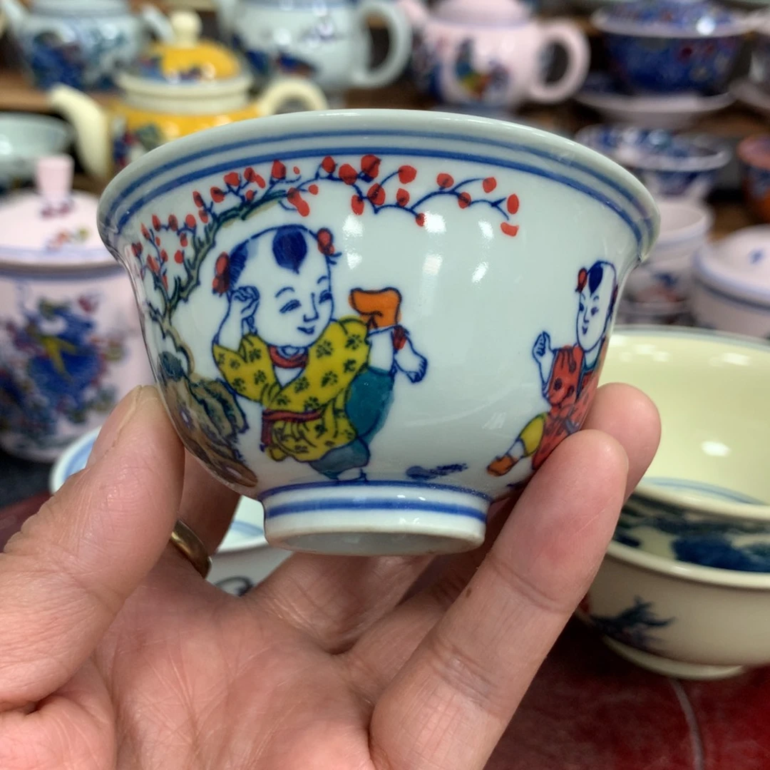 摆件景德镇陶瓷 碗 杯盘 碟 壶 各种…