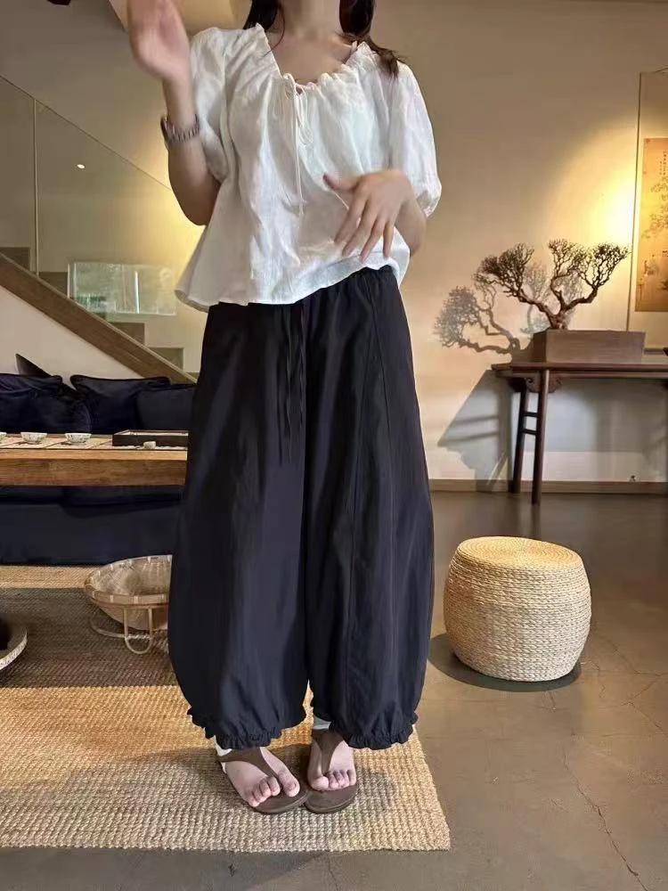 薄款宽松休闲裤合集