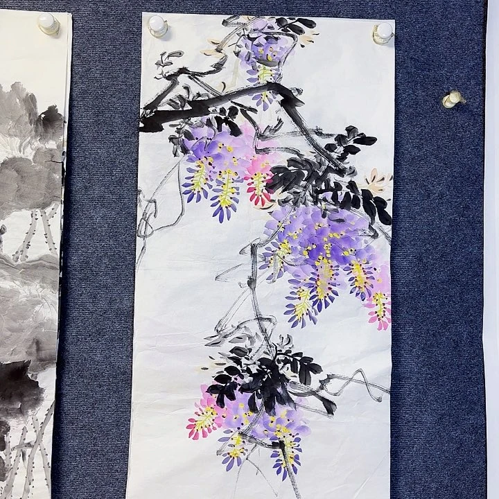 国画国画花鸟画三尺100/50