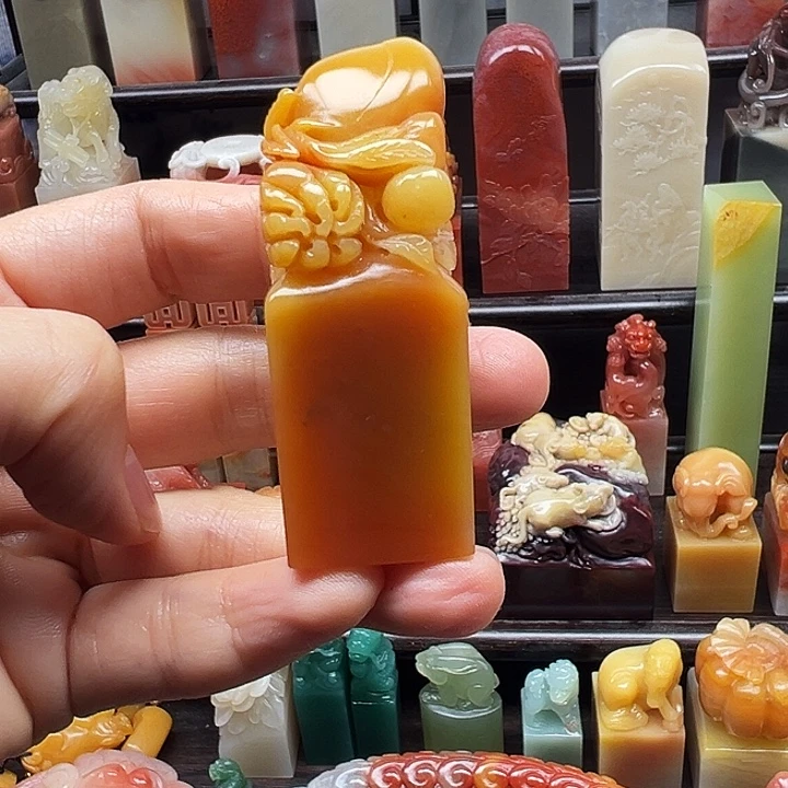 印石寿山石寿山石手工雕刻