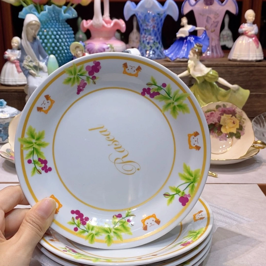 瓷片5个点心盘啊啊啊啊