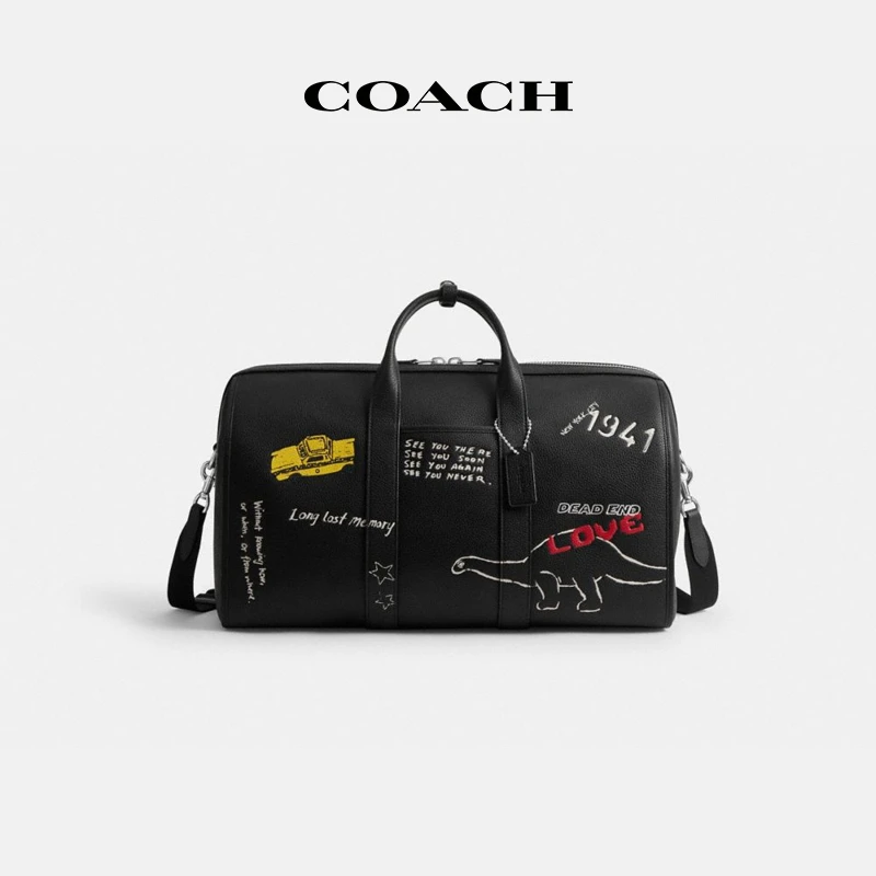 【新品】COACH/蔻驰 男士SKETCH印花GOTHAM 45号旅行包