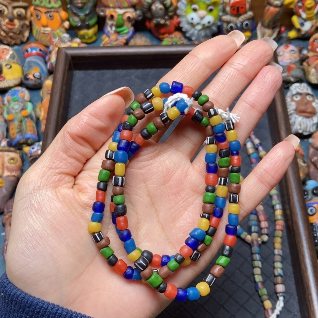 颈饰琉璃颈饰琉璃楼兰米珠