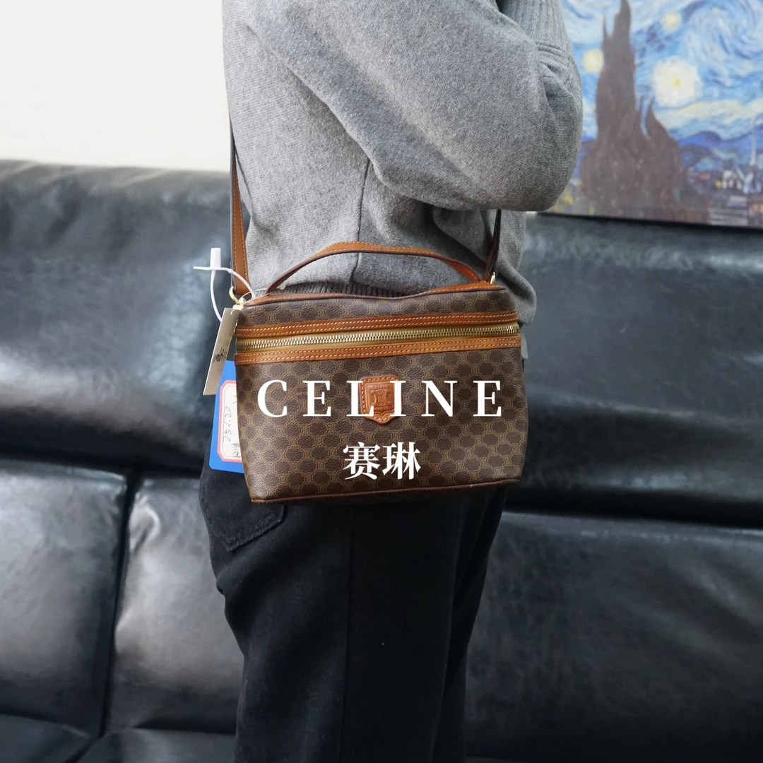 95新 Celine/思琳 老花斜挎包/JJ01818317/8317
