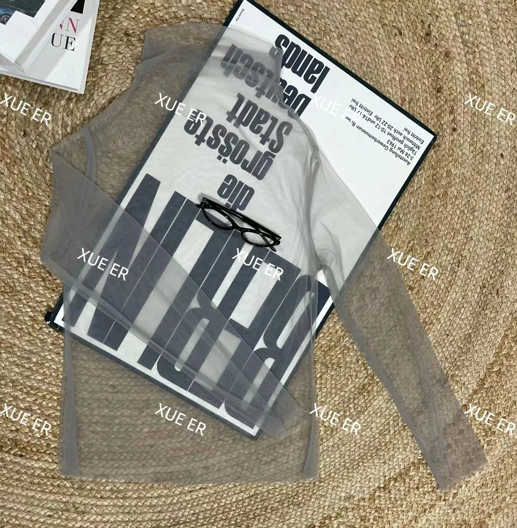 雪儿X668欧货时髦精万能叠搭单品气质打底上衣