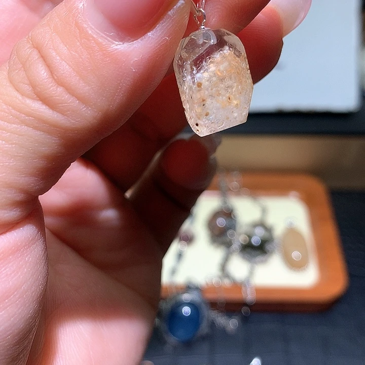 水晶银S925镶嵌戒指水晶