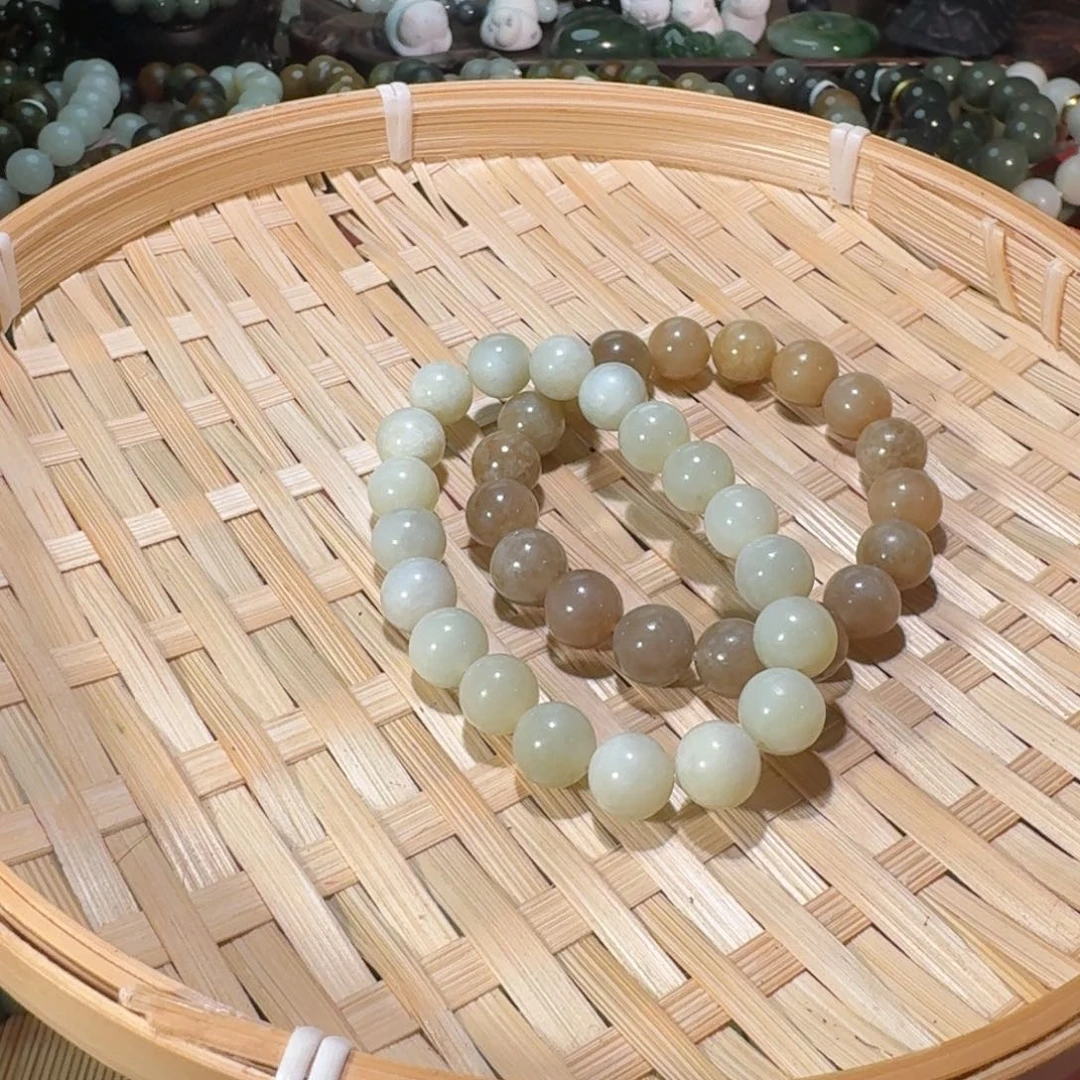 和田玉未镶嵌手链多样性发货拍一发一有包容有裂