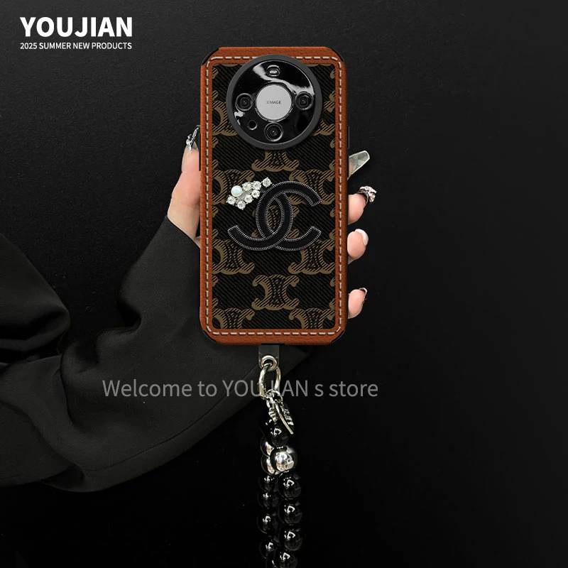 汇客凡品【华为Mate60Pro】英文潮牌复古ins风创意颜值手机壳女