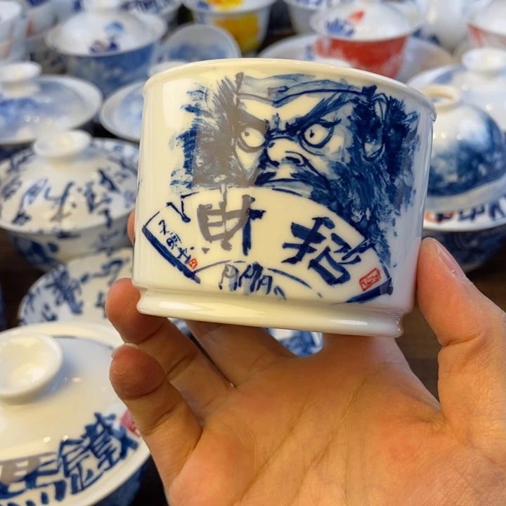 扶***上瓷片景德镇陶瓷艺术