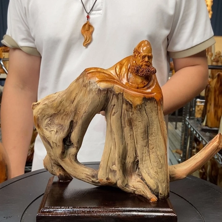 柏木（崖柏）随型摆件