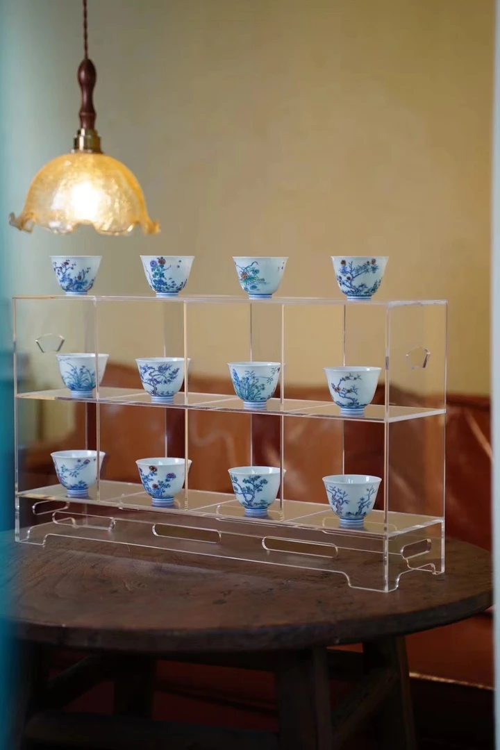 冉月观隐斗彩十二花神套组