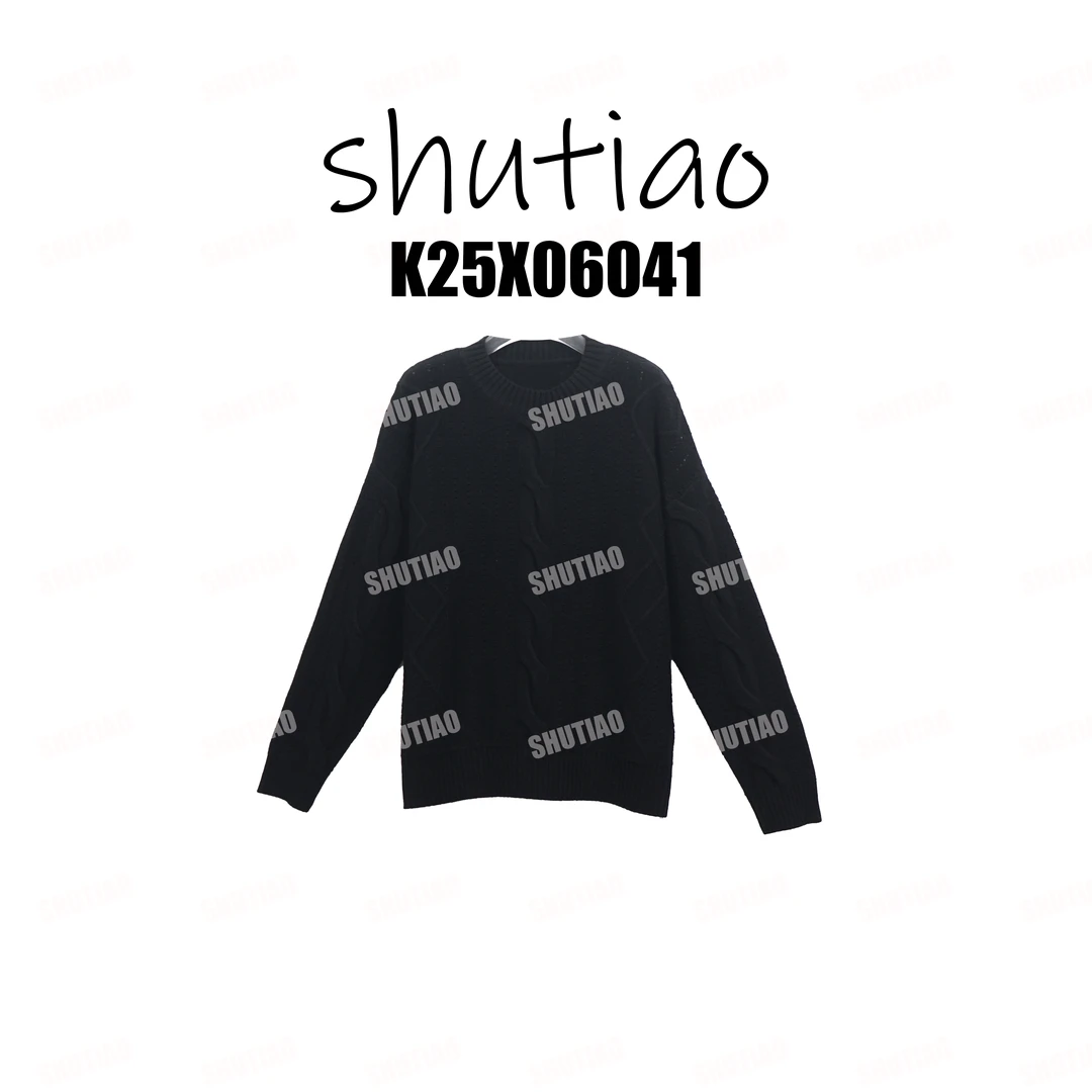 【SHUTIAO】2025秋冬：新款小众设计款毛衣K25X06041