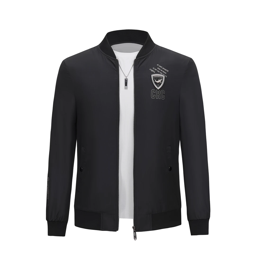 春秋季轻奢男夹克【913#欧货鲨鱼款】休闲简约百搭男外套