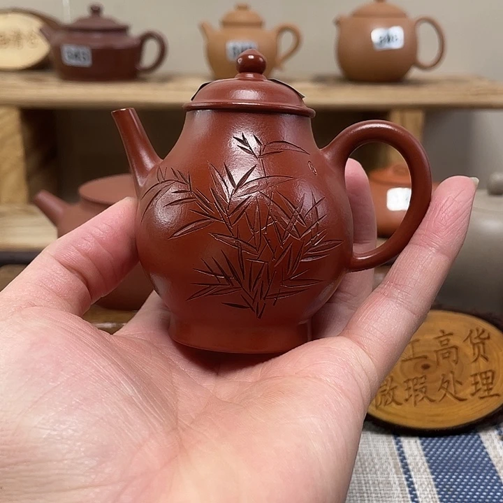 紫砂茶壶?****?原矿手工紫砂壶