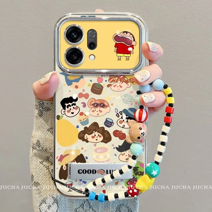 打哈欠小星适用苹果16pro手机壳网红爆款vivox200s小众opporeno14