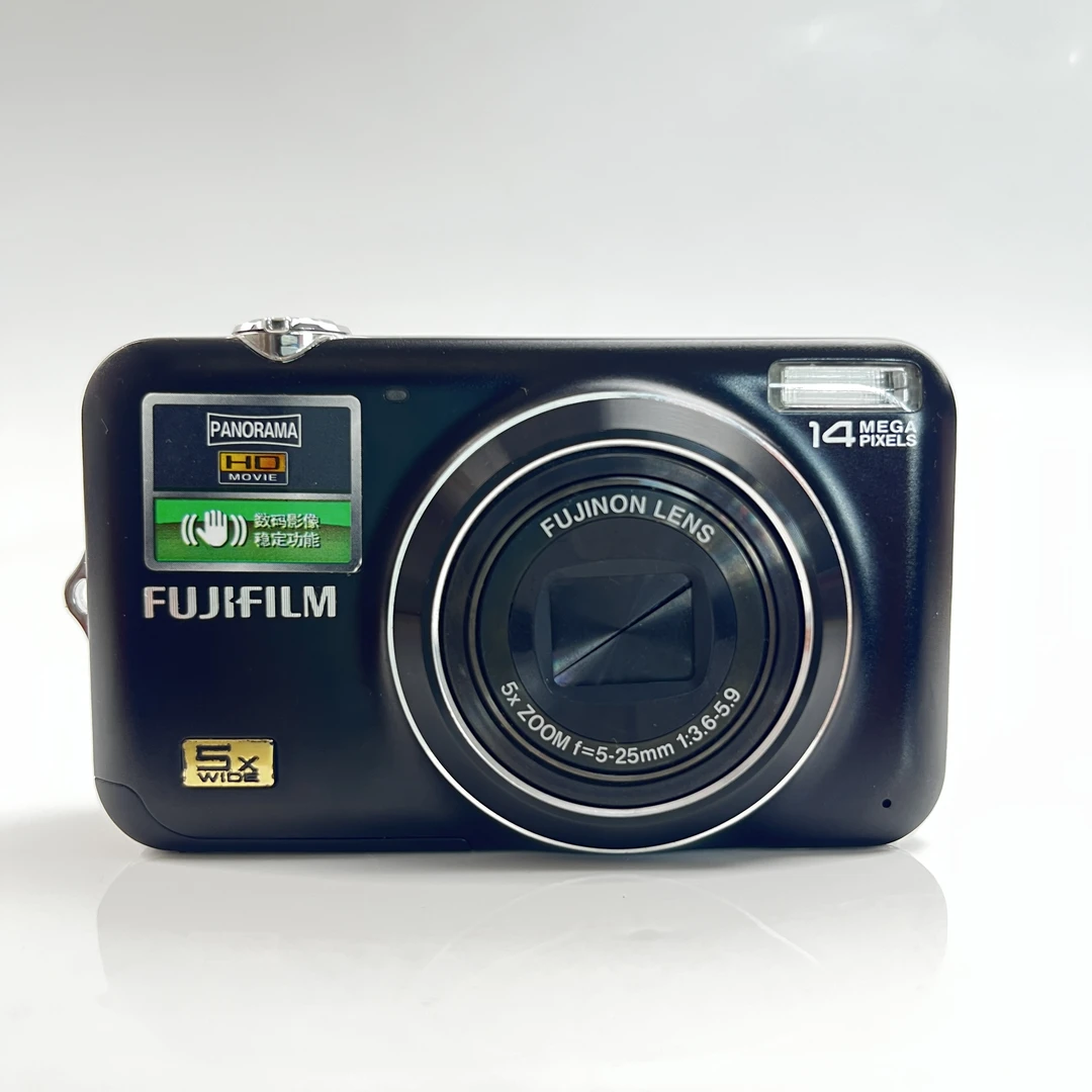 95新 Fujifilm/富士 jx255黑色胶片感1400万像素五倍变焦数码相机